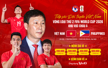 Cách mua vé xem đội tuyển Việt Nam đấu Philippines trên sân Mỹ Đình
