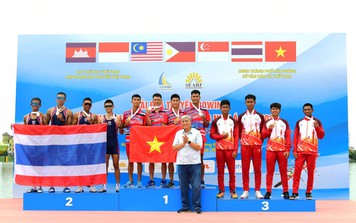 Việt Nam nhất toàn đoàn Giải đua thuyền Rowing vô địch U19, U23 và vô địch  Đông Nam Á
