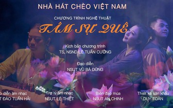 Bộ VHTTDL tổ chức các chương trình nghệ thuật quyên góp, ủng hộ đồng bào vùng bão, lũ