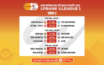 Những cuộc đối đầu đáng chú ý tại vòng 3 LPBank V.League 1-2024/25