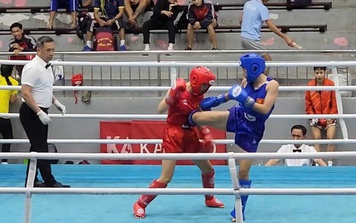 Giải vô địch Kickboxing toàn quốc năm 2024: 2 nhà vô địch SEA Games thể hiện phong độ áp đảo