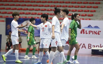 Tuyển Futsal nữ Việt Nam thắng cách biệt 21 bàn trước đối thủ Macau (Trung Quốc)