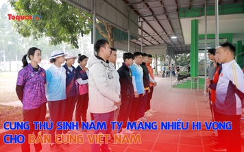 Cung thủ sinh năm Tỵ mang nhiều hi vọng cho bắn cung Việt Nam