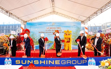 Tập đoàn Sunshine triển khai thi công đường nối đường Hoàng Quốc Việt kéo dài