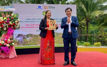 Trao biểu trưng “Làng du lịch tốt nhất năm 2024” của UN Tourism cho làng rau Trà Quế