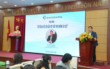 “Giành giải nhất hay điểm số cao là mục tiêu quá nhỏ với tiểu học”

