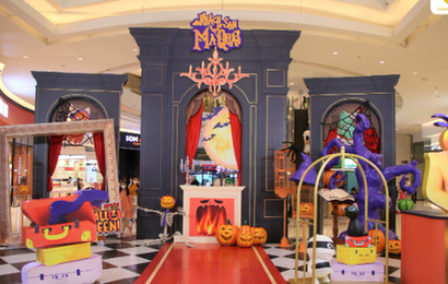 Crescent Mall "biến hình" khách sạn ma quái mùa Halloween