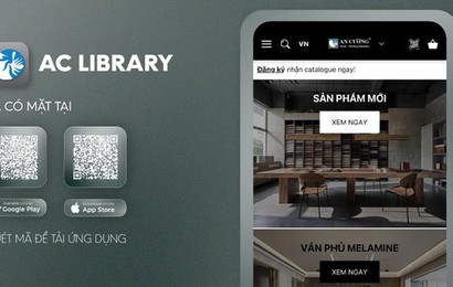 AC Library - Ứng dụng thú vị trong thế giới thiết kế nội thất