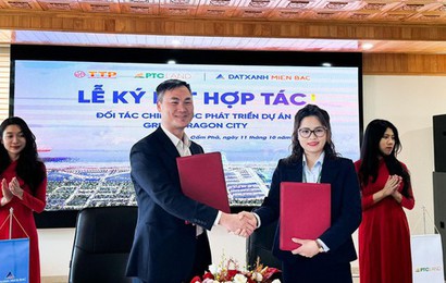 Đất Xanh Miền Bắc hợp tác với Tập đoàn TTP tại dự án Green Dragon City