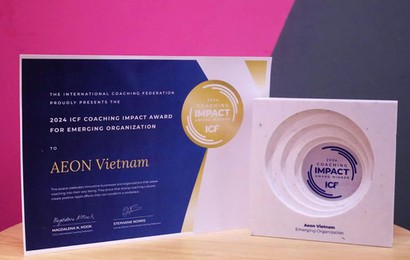 Liên đoàn Khai vấn Quốc tế vinh danh AEON Việt Nam