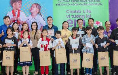 Chương Trình “Chubb Life vì tương lai em” hành động thiết thực vì trẻ em Việt Nam