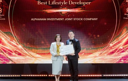 Alphanam Group thắng đúp giải thưởng tại Vietnam Property Awards 2024