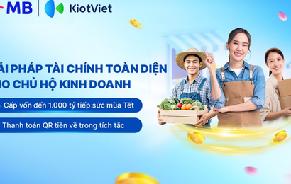 MB cùng KiotViet đem lại giải pháp tài chính toàn diện cho hộ kinh doanh