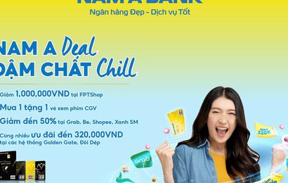 Chủ thẻ Nam A Bank JCB nhận hàng loạt ưu đãi dịp cuối năm