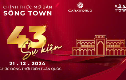 43 sự kiện mở bán Sông Town – CaraWorld diễn ra đồng loạt trên toàn quốc