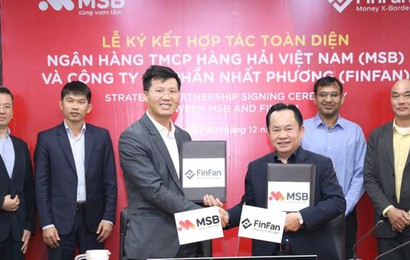 MSB hợp tác FinFan cung cấp giải pháp thanh toán toàn diện cho khách hàng