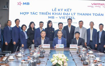 MB “bắt tay” Viettel, biến hơn 2.000 cửa hàng, siêu thị, bưu cục thành điểm giao dịch tài chính