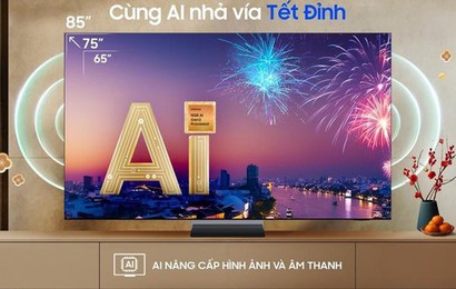 Samsung AI TV: Nâng tầm giải trí, đón Tết thăng hoa