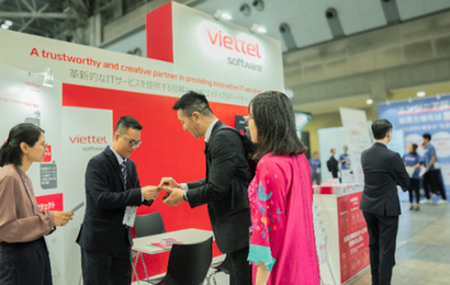 Viettel Software lần đầu tiên tham dự triển lãm CNTT lớn bậc nhất Nhật Bản