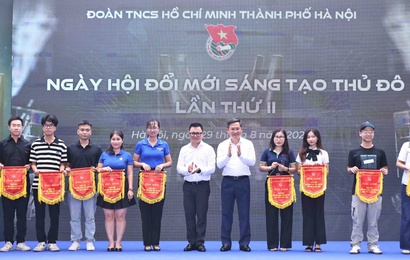 Khai mạc Ngày hội đổi mới sáng tạo: Thanh niên Thủ đô tiên phong đổi mới sáng tạo