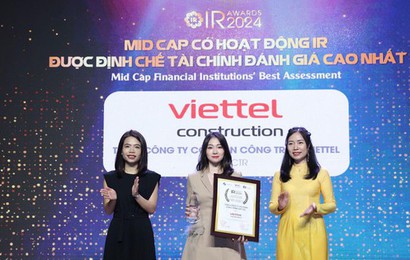 Viettel Construction - Doanh nghiệp niêm yết có hoạt động IR tốt nhất 2024