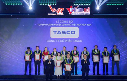 Tasco được vinh danh Top 500 doanh nghiệp lớn nhất Việt Nam 2024