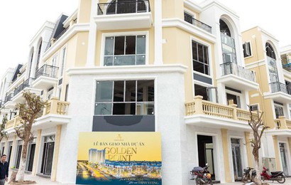 Shophouse tại dự án Golden Point chinh phục khách hàng trong ngày lễ bàn giao