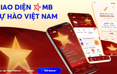 MB “gây sốt” với giao diện App mừng chiến thắng ĐT Việt Nam