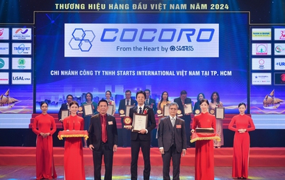 Văn phòng chia sẻ COCORO: "Top 20 thương hiệu xuất sắc hàng đầu Việt Nam 2024"