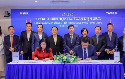 SHB và Tasco ký kết hợp tác toàn diện