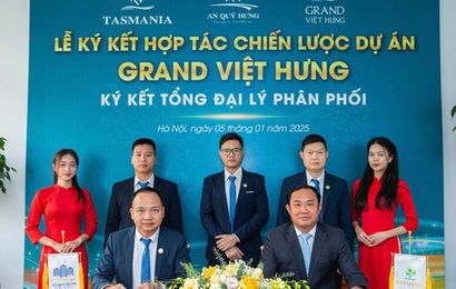 An Quý Hưng trở thành tổng đại lý phân phối dự án Grand Việt Hưng