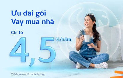 Ngân hàng Shinhan ưu đãi lãi vay tiêu dùng trọn gói chỉ từ 4.5% năm