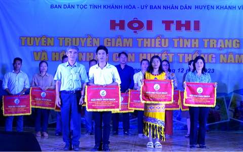 Hội thi tuyên truyền về giảm thiểu tình trạng tảo hôn và hôn nhân kèo nhà cái euro thống tại Khánh Hòa