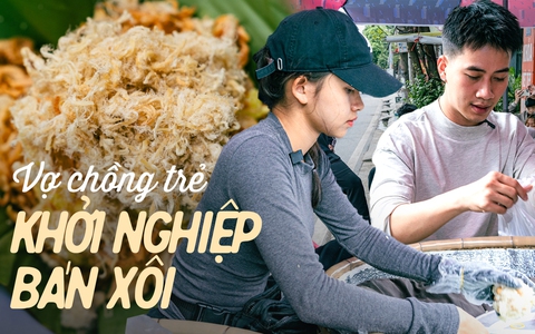 Làm giàu từ con phố: Câu chuyện khởi nghiệp từ gánh xôi kèo nhà cái hôm nay cặp vợ chồng trẻ nổi tiếng TikTok, vốn ít - được nhiều nhưng mất... ngủ!