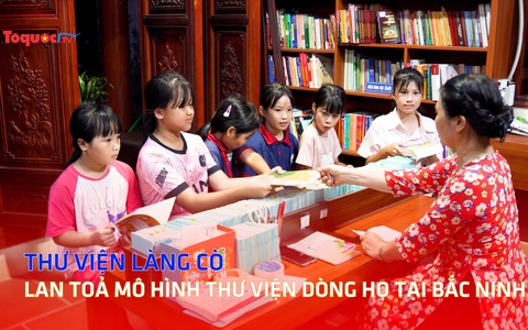 Thư viện làng Cò - Lan toả mô hình thư viện dòng kèo nhà cái hôm nay tại Bắc Ninh