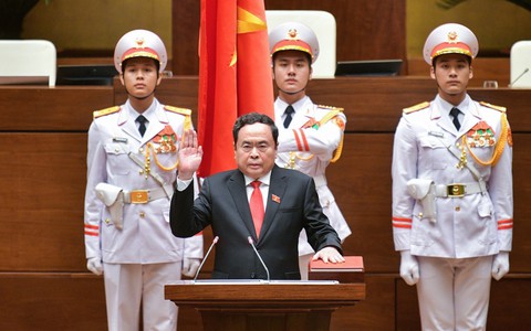 Ông Trần Thanh Mẫn được bầu giữ chức Chủ tịch kèo cá cược nhà cái hội khóa XV