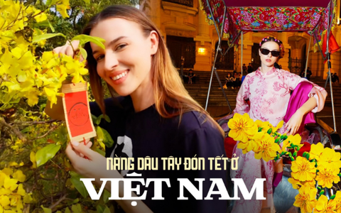 Nàng dâu Tây đón kèo nhà cái hôm nay Việt: Tăng cân chóng mặt vì... mê bánh chưng, trước thích vi vu khắp nơi, cưới rồi chỉ muốn ở nhà làm cơm với mẹ chồng