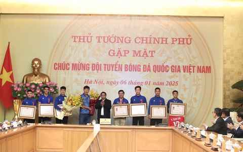 Thủ tướng: Bóng đá và ngành thể kèo nhà cái 88 tiếp tục phát triển, cùng dân tộc vươn mình phát triển văn minh, thịnh vượng