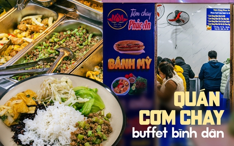 Đến quán cơm chay bé xíu giữa nhận định kèo nhà cái tâm Hà Nội ngồi ăn theo kiểu... "úp mặt vào tường", nhiều lần đổi đầu bếp vì lý do éo le nhưng vẫn đông khách