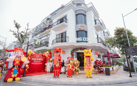 King Coffee chính thức khai trương cửa hàng tại Hạ Long - Thành phố Di sản của trực tiếp bóng đá kèo nhà cái 