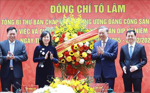Toàn văn phát biểu của Tổng Bí thư Tô Lâm tại buổi làm việc với Bộ Y keo nha cai 5 nhân Ngày Thầy thuốc Việt Nam