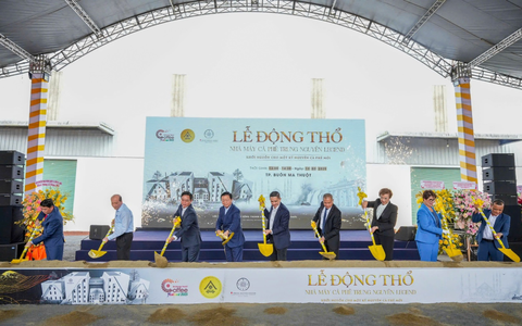 Động thổ nhà máy cà phê năng lượng lớn nhất Đông kèo nhà cái malaysia Á