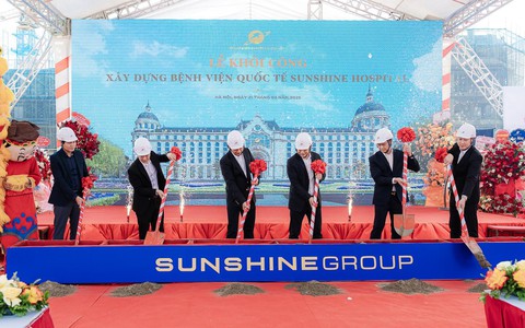 Sunshine Group khởi công xây dựng bệnh viện xem trực tiếp bóng đá kèo nhà cái tế tại dự án Noble Palace Tay Thang Long