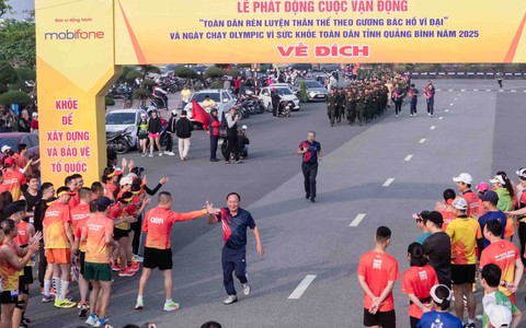 Quảng Bình: Hưởng ứng ngày chạy kèo nhà cái 88 vì sức khoẻ toàn dân