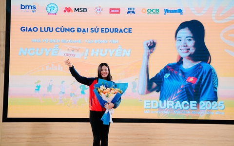 Từ thể thao đến giáo kqbd kèo nhà cái 5 toàn diện: nhà vô địch SEA Games Nguyễn Thị Huyền truyền cảm hứng cho thế hệ công dân toàn cầu
