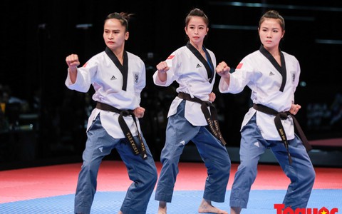 Taekwondo có huy chương vàng đồng đội nữ tại bóng đá kèo nhà cái