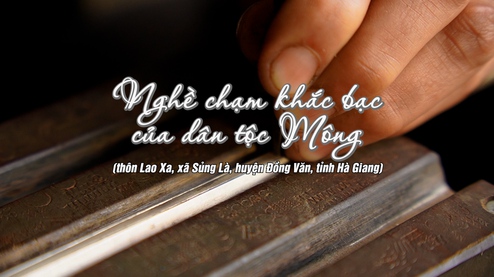 Nghề chạm khắc bạc của dân tộc Mông