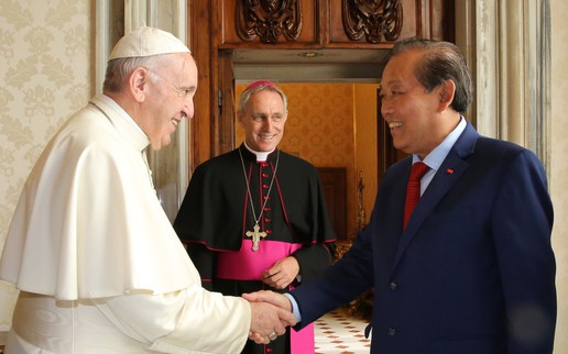 Điểm một số hoạt đồng của Phó Thủ tướng Trương Hòa Bình tại Tòa thánh Vatican và Italy