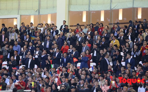 Lãnh đạo Đảng và Nhà nước dự khán trận Việt Nam - Thái Lan vòng loại thứ 2 Word Cup 2022