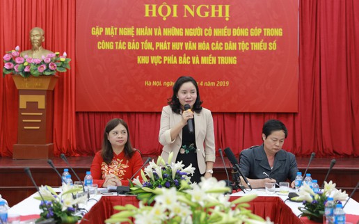Thứ trưởng Trịnh Thị Thủy: "Cộng đồng đóng vai trò rất lớn trong công tác bảo tồn, phát huy các giá trị văn hóa dân tộc"